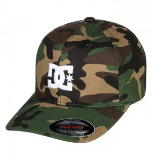 DC Cap Star Men's Hats Camo | IMAZSW284