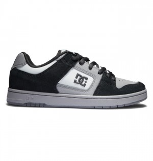 DC Manteca 4 Men's Skate Shoes Black / Grey / Black | CGLQMN137