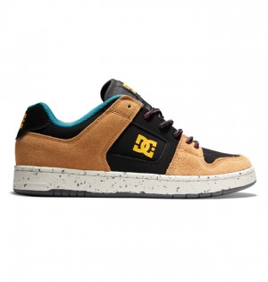 DC Manteca 4 Men's Sneakers Black / Brown / Green | QPHOGW972