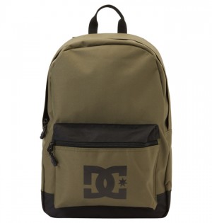 DC Nickel 3 20 L Medium Men's Backpacks Dark Green | ALTJFG912