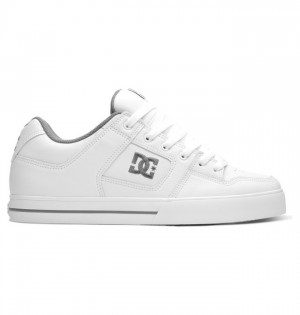DC Pure Men's Sneakers White / White | DNMHUJ690