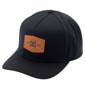 DC Reynotts 6 Snapback Men's Hats Black / Brown | LGXZDM189