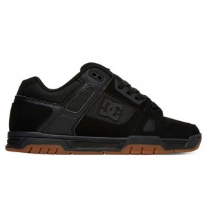 DC Stag Men's Sneakers Black | HNUMBC283