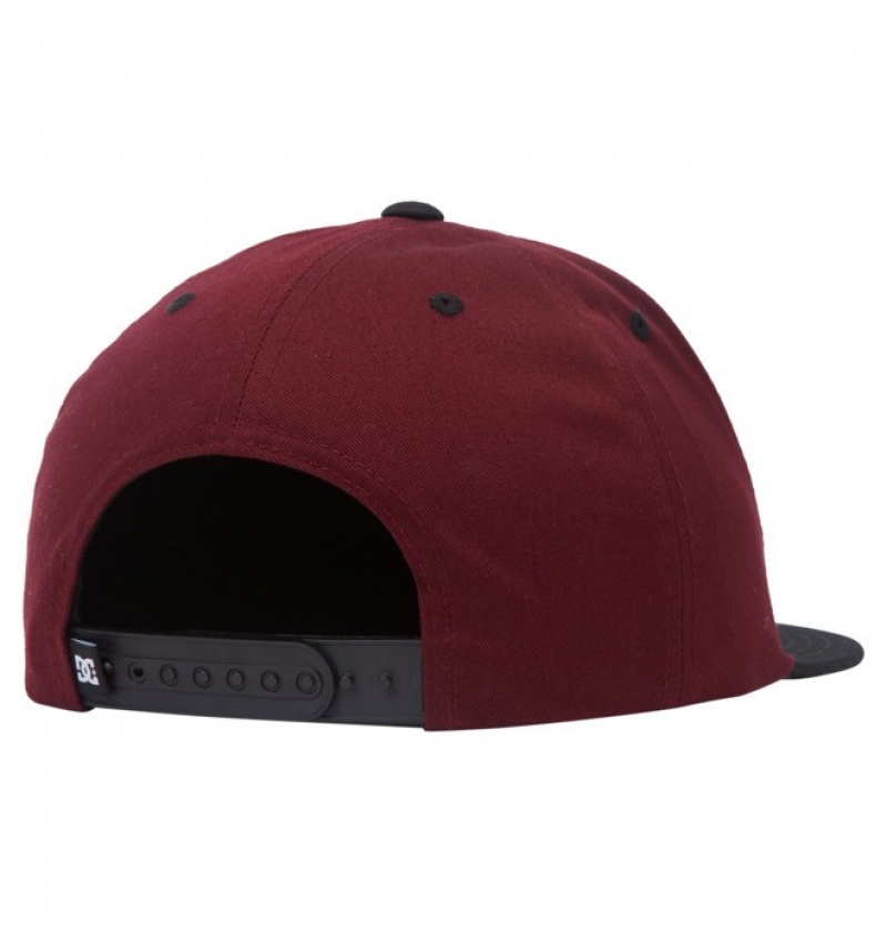 DC Birdie Snapback Men's Hats MAROONED | CSGVYD872