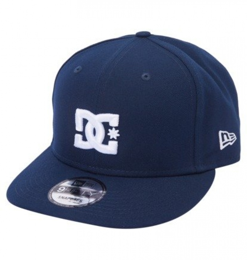 DC Empire Fielder Snapback Men's Hats Blue | TEMKXB586