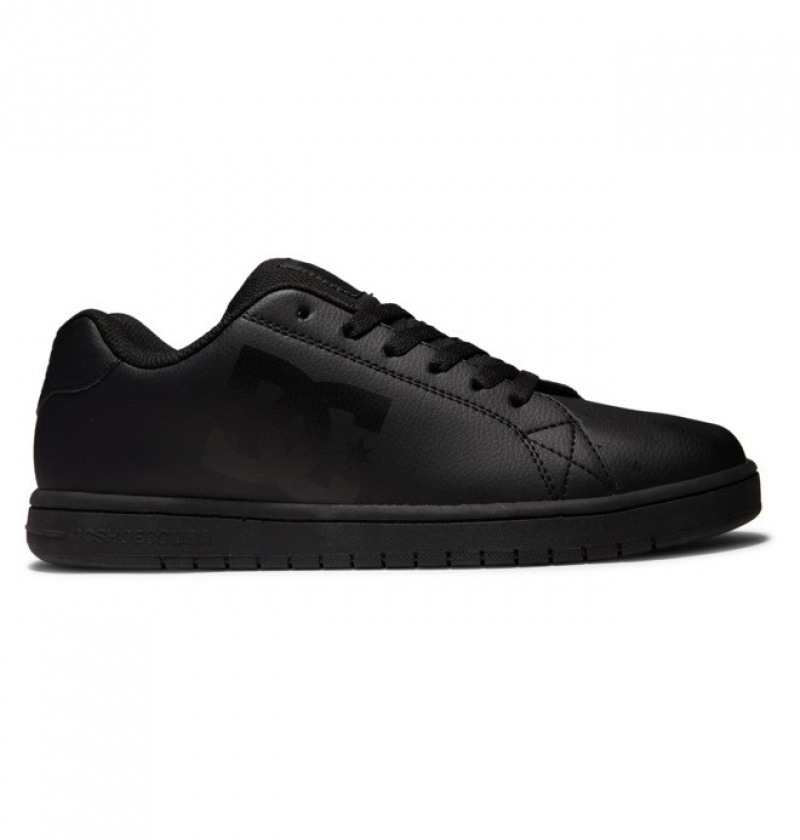 DC Gaveler Men\'s Sneakers Black | YAVODR765