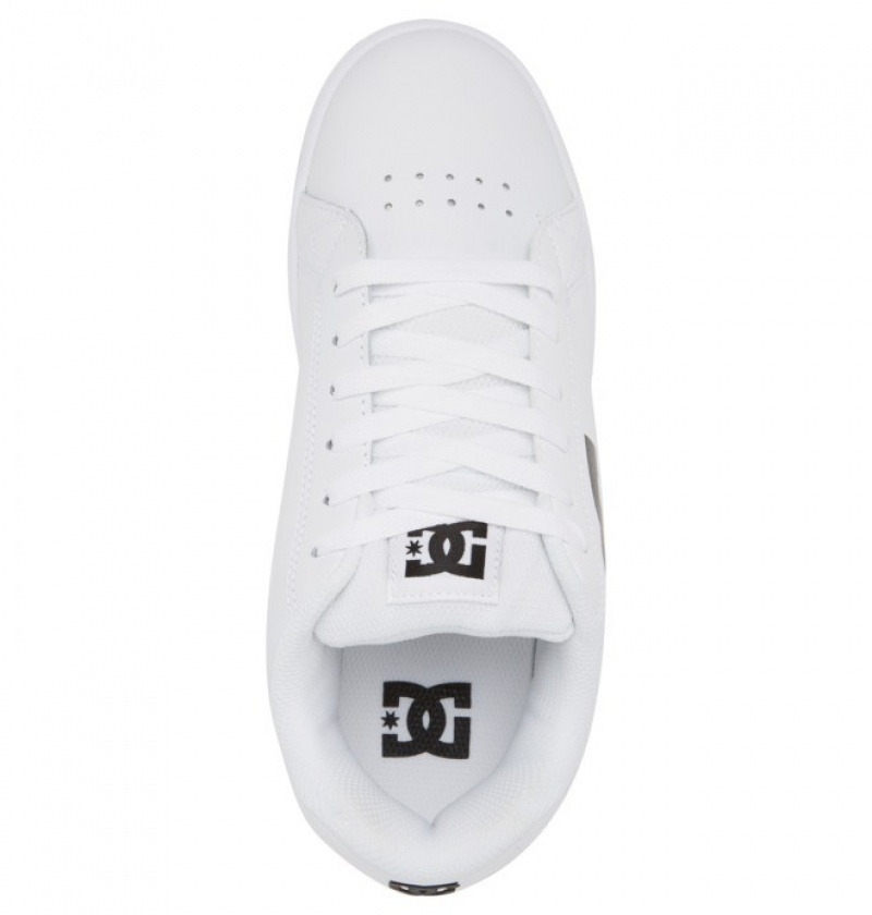 DC Gaveler Men's Sneakers White / Black | DHWGXF257