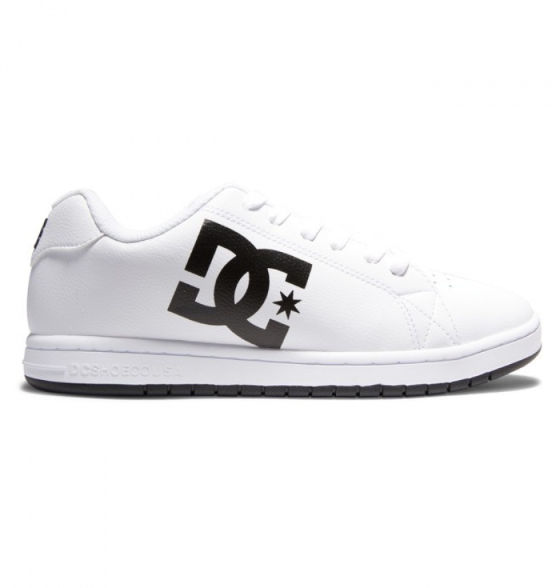 DC Gaveler Men\'s Sneakers White / Black | DHWGXF257