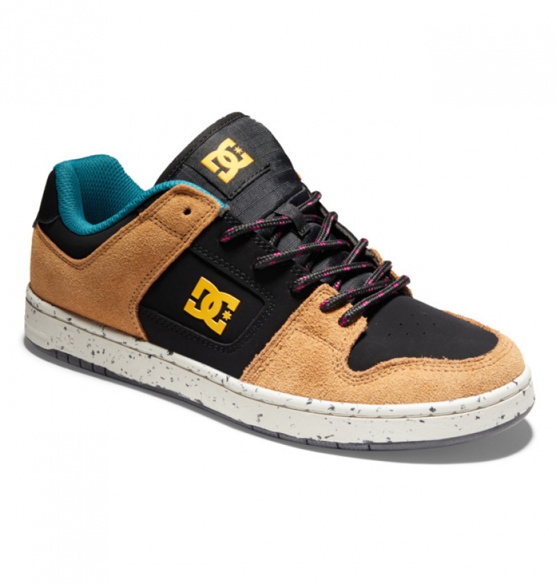 DC Manteca 4 Men's Sneakers Black / Brown / Green | QPHOGW972
