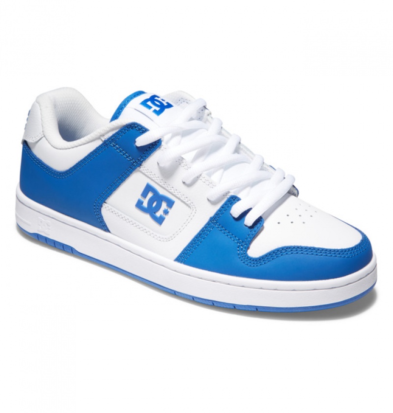 DC Manteca 4 Men's Sneakers White / Blue | VUYQAB568