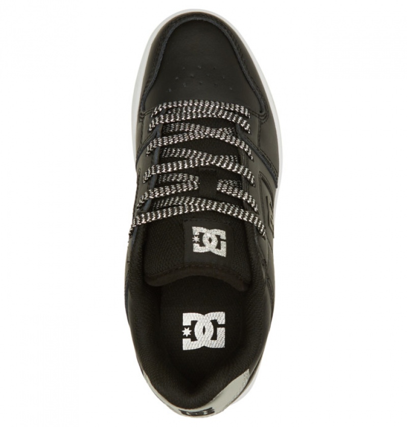 DC Manteca 4 Women's Sneakers Black / Silver | LXZASC819
