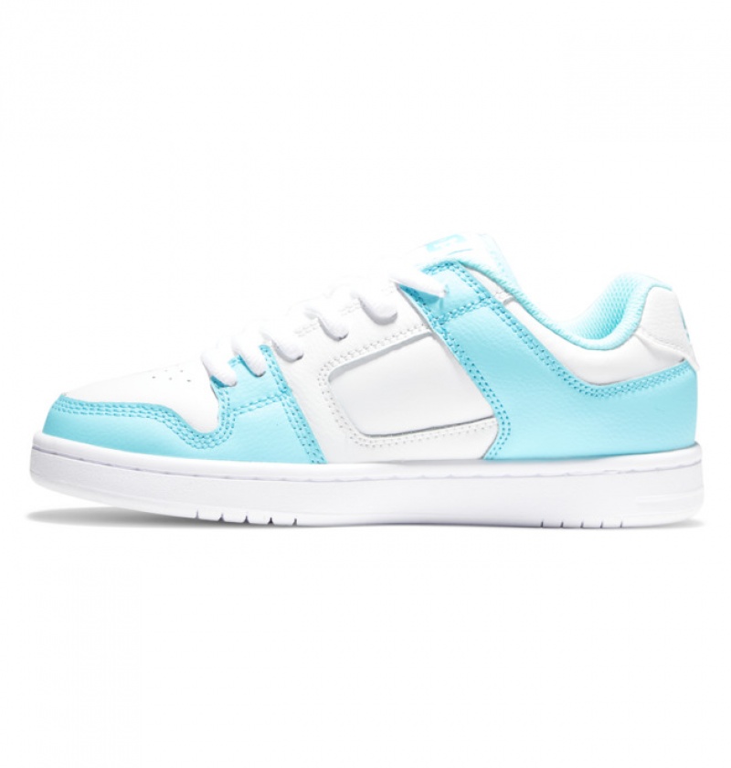 DC Manteca 4 Women's Sneakers White / Blue | PVTKSY187