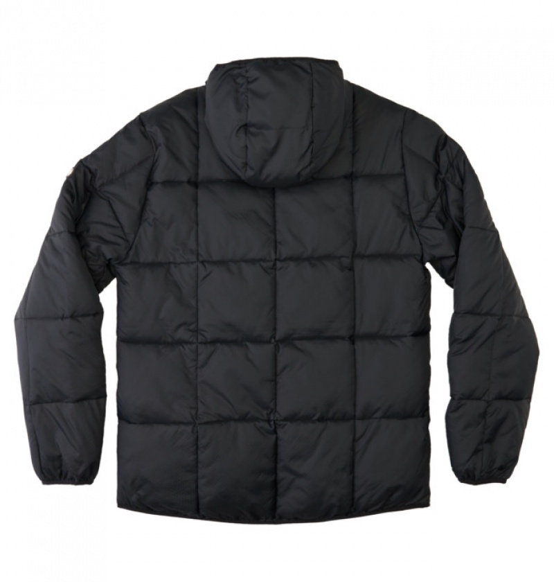 DC Square Up Puffer 2 Men's Jackets Black | OHPJDW250