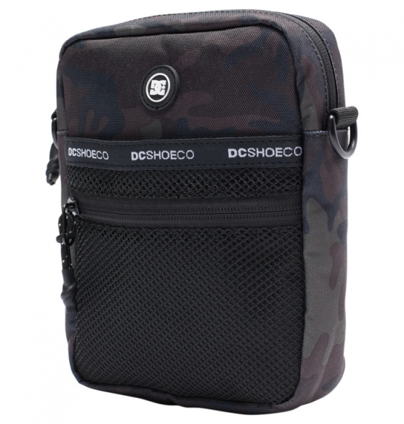 DC Starcher 5 2.5 L Small Messenger Men's Backpacks Black Camo | NTMSLX468