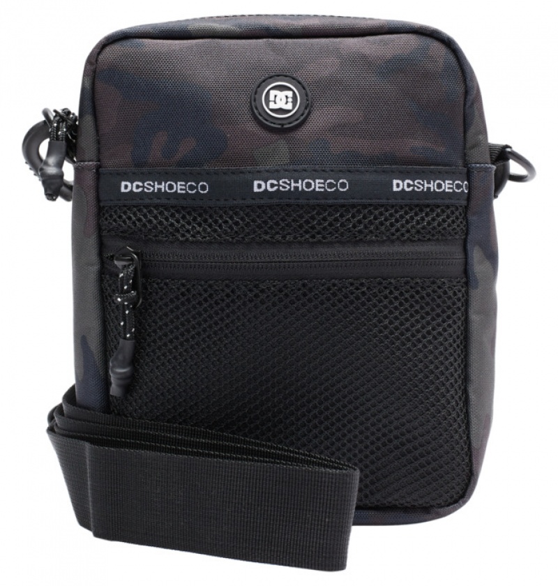DC Starcher 5 2.5 L Small Messenger Men\'s Backpacks Black Camo | NTMSLX468