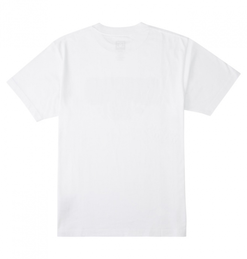 DC Strong Hold Heritage Men's T Shirts White | DCBROH978