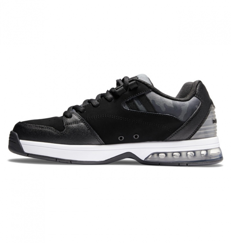 DC Versatile Men's Sneakers Black Camo | EWBPQI769