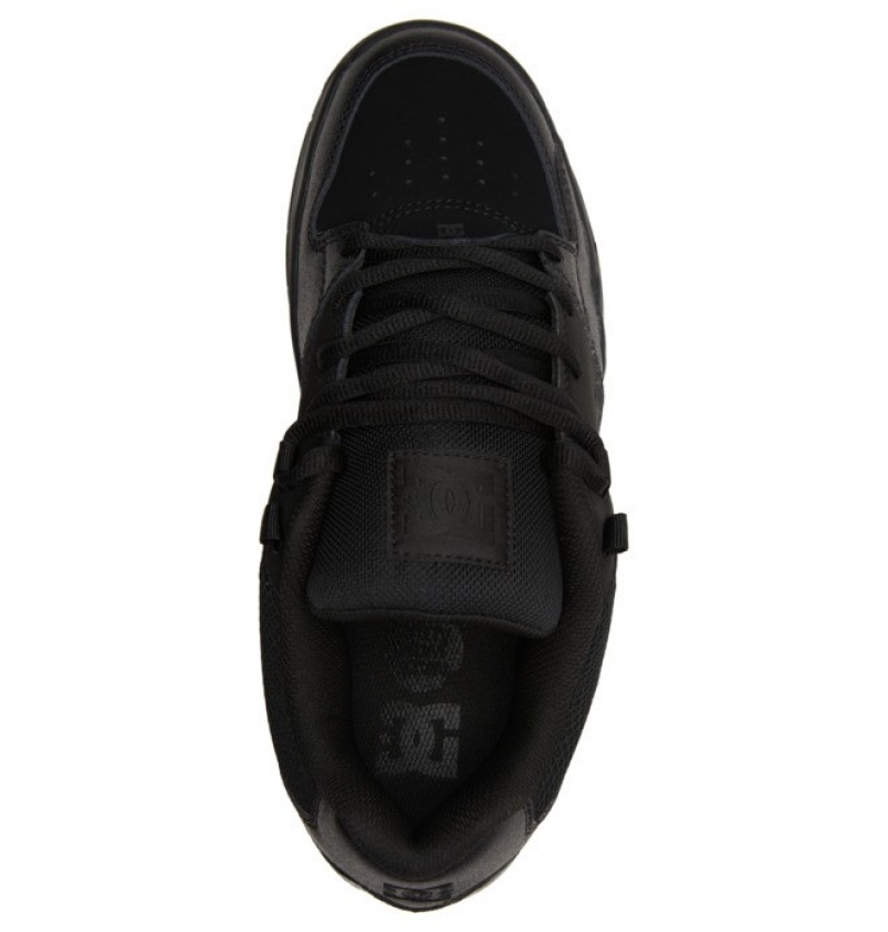 DC Versatile Men's Sneakers Black | MLSTRV836